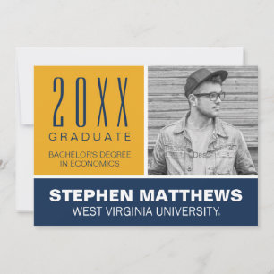 WVU Graduation Announcement