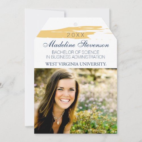 WVU Graduation Announcement