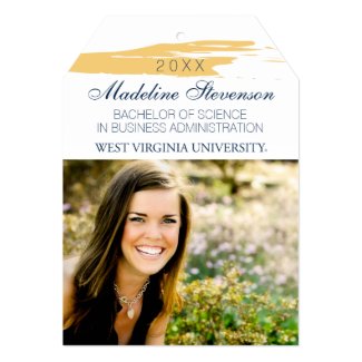 WVU Graduation Announcement