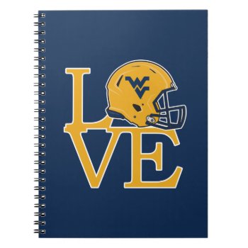 Wvu Love Notebook by wvushop at Zazzle