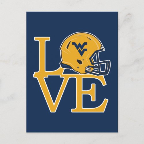 WVU Love Postcard