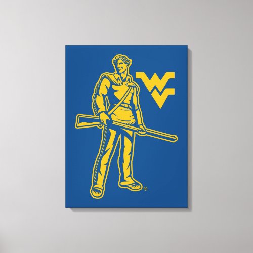 WVU Mountaineer Canvas Print