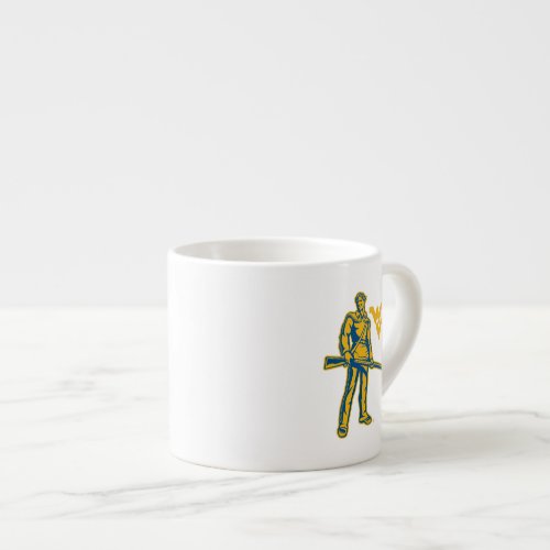 WVU Mountaineer Espresso Cup