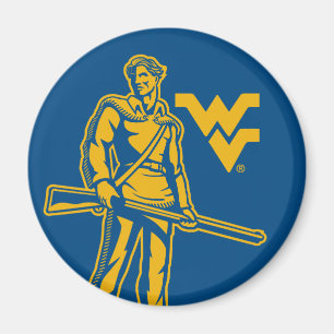 WVU Mountaineer Magnet