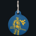 WVU Mountaineer Pet Name Tag<br><div class="desc">Check out these West Virginia University products! These make for perfect gifts for the Mountaineers in your life including family, friends, students, alumni, and fans. Show off your WVU pride by joining the Mountaineer Nation in wearing Gold and Blue. Stock up on all of your football and tailgating necessities here,...</div>