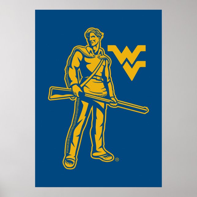 WVU Mountaineer Poster (Front)