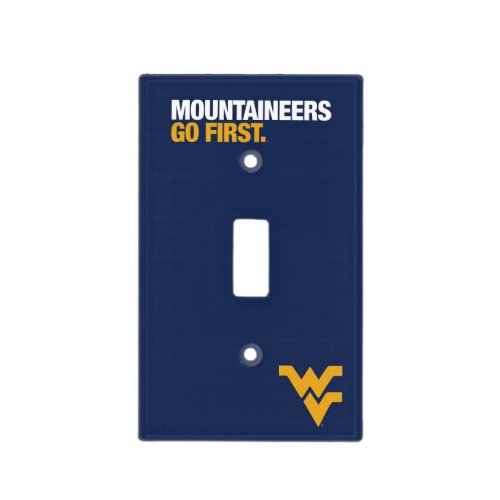 WVU Mountaineers Go First Light Switch Cover