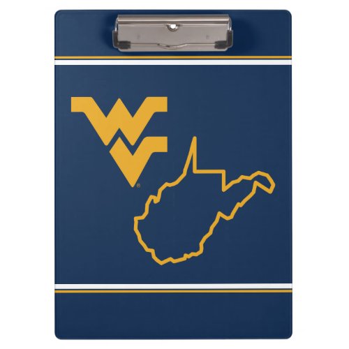 WVU  West Virginia University Clipboard