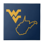Wvu | West Virginia University Tile at Zazzle