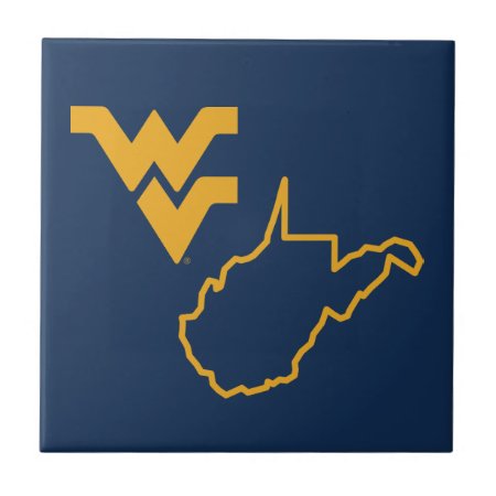 Wvu | West Virginia University Tile