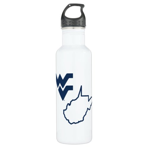 WVU  West Virginia University Water Bottle