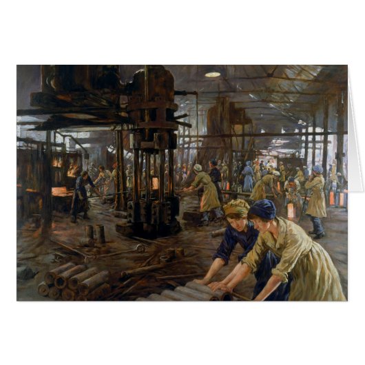 WW1 1918 Women Working at a Munitions a Factory (Front Horizontal)