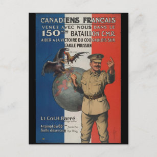 WW1 Collectors Card 1914 CANADA PROPAGANDA