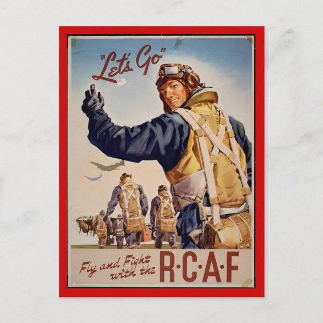 WW1 Collectors Card 1914 CANADA PROPAGANDA (Front)