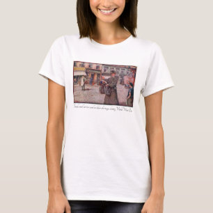 "WW1 Female Mail Carrier" T-Shirt