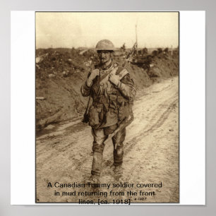 WW1 Soldier Poster