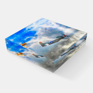 WW2 Aircraft AIR FORCE RAIDERS Paperweight