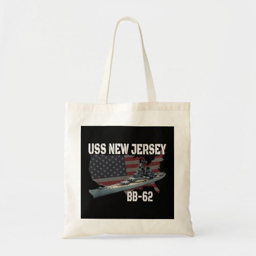 WW2 American Battleship USS West Virginia BB48 War Tote Bag