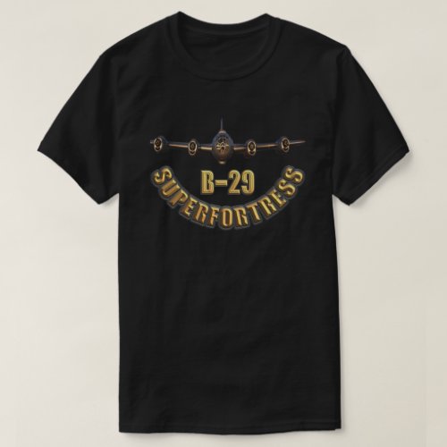 Ww2 American Warplane B_29 Superfortress Plane Spo T_Shirt