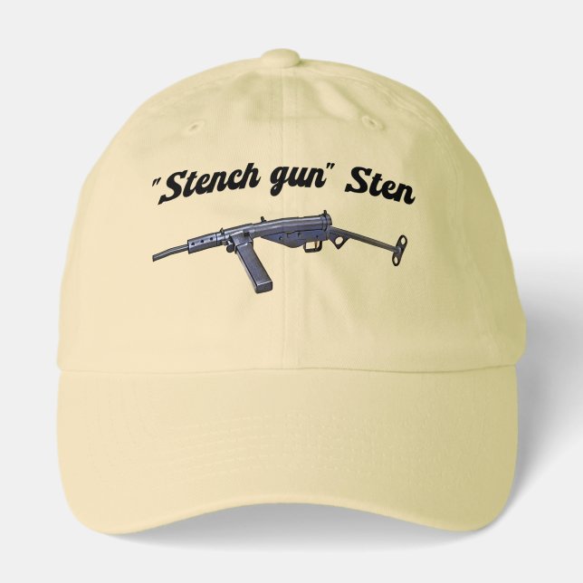 WW2 British "Stench Gun" Sten MKII  Hat (Front)