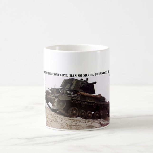 WW2 Churchill Quote - ARMY 2 Coffee Mug (Center)