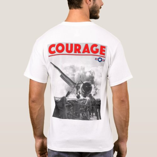 WW2 COURAGE _ F6F_3 Hellcat T_Shirt