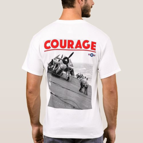 WW2 COURAGE _ TBF Avenger T_Shirt