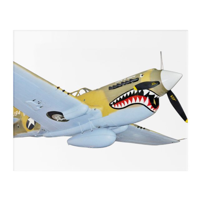 WW2 Fighter  Acrylic Print (Front)