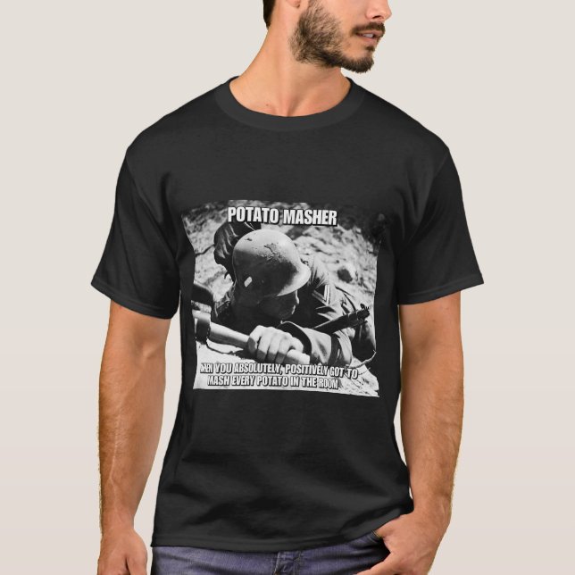 WW2 German 'Potato Masher' T-Shirt (Front)