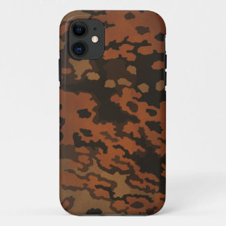 WW2 Germany forces Oak Leaf camouflage (in autumn) iPhone 11 Case