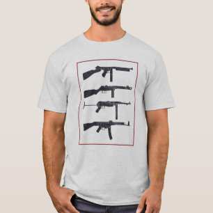 WW2 Iconic Weapons T-Shirt