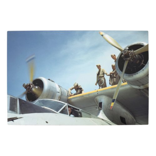 WW2 Naval Aviation Metal Print