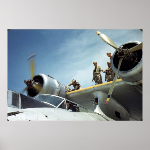 WW2 Naval Aviation Poster