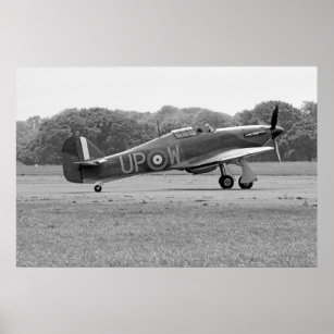 WW2 RAF Hawker Hurricane Poster