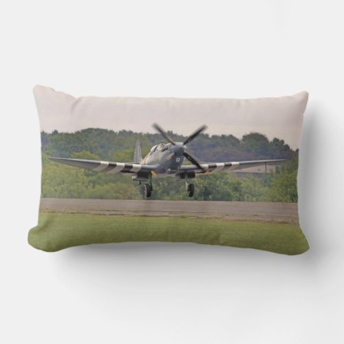 WW2 Spitfire Lumbar Pillow