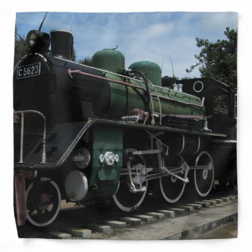 WW2 Steam Train at the River Kwai Bridge Bandana