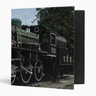 WW2 Steam Train at the River Kwai Bridge Binder