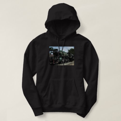 WW2 Steam Train at the River Kwai Bridge Hoodie