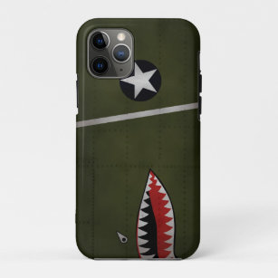WW2 United States Army Fighter Camouflage (Shark M iPhone 11 Pro Case