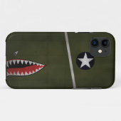 WW2 United States Army Fighter Camouflage (Shark M Case-Mate iPhone Case (Back (Horizontal))