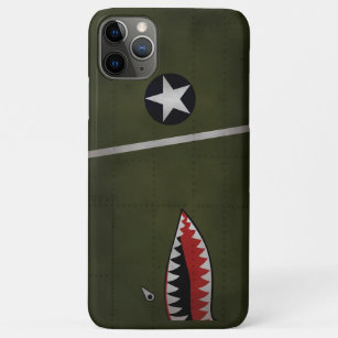 WW2 United States Army Fighter Camouflage (Shark M iPhone 11 Pro Max Case