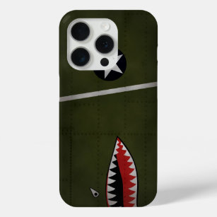 WW2 United States Army Fighter Camouflage (Shark M iPhone 15 Pro Case