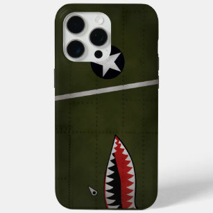 WW2 United States Army Fighter Camouflage (Shark M iPhone 15 Pro Max Case