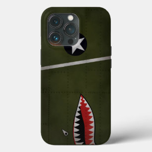 WW2 United States Army Fighter Camouflage (Shark M iPhone 13 Pro Case