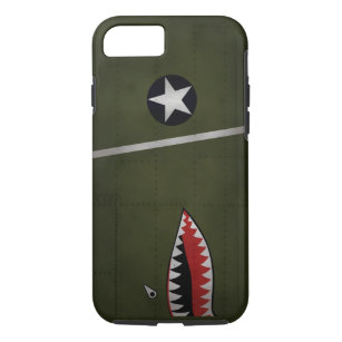 WW2 United States Army Fighter Camouflage (Shark M iPhone 8/7 Case