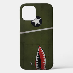 WW2 United States Army Fighter Camouflage (Shark M iPhone 12 Pro Case