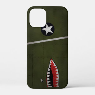 WW2 United States Army Fighter Camouflage (Shark M iPhone 12 Mini Case