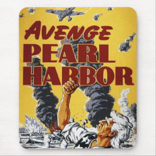 WW2 Wartime Propaganda Poster Mouse Pad