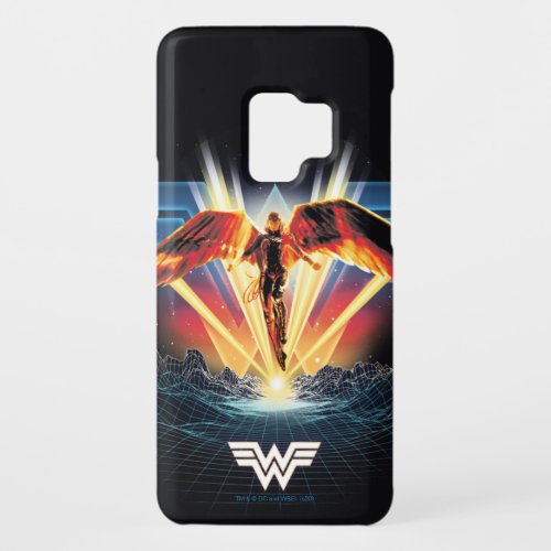 WW84  80s Retrowave Wonder Woman Graphic Case_Mate Samsung Galaxy S9 Case