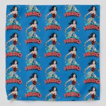 WW84 | Be The Hero Wonder Woman Retro Comic Art Bandana